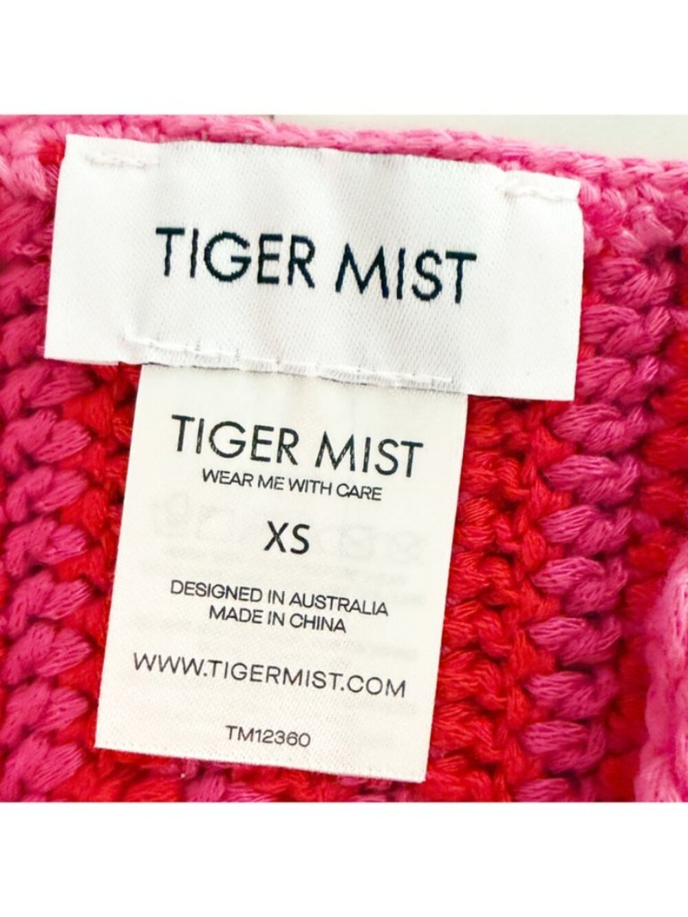 TIGER MIST CORA BIKINI TOP & BOTTOM 2-PC SET PINK - Picture 5 of 10